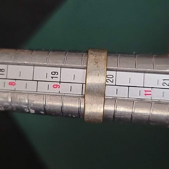 Green Agate Sterling Silver Ring - Picture 3 of 4